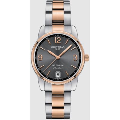 Certina Reloj de mujer DS Podium Lady de acero bicolor. Gris Certina Reloj de mujer DS Podium Lady de acero bicolor. Gris