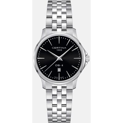 Certina Reloj de mujer DS8 C0450101105100 de acero gris. Negro Certina Reloj de mujer DS8 C0450101105100 de acero gris. Negro