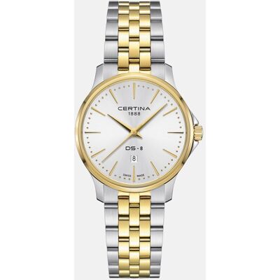 Certina Reloj de mujer DS( C0450102203100 de acero gris. Blanco Certina Reloj de mujer DS( C0450102203100 de acero gris. Blanco