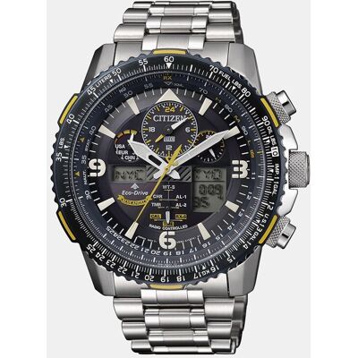 Citizen Reloj de hombre Radiocontrolado JY8078-52L Eco-Drive cronógrafo de acero. Plata Citizen Reloj de hombre Radiocontrolado JY8078-52L Eco-Drive cronógrafo de acero. Plata