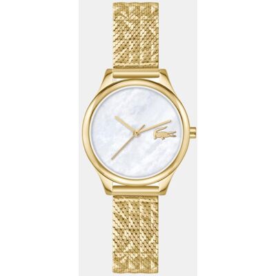 Lacoste Reloj de mujer Mini Crocodelle 2001500 de acero dorado. Blanco Lacoste Reloj de mujer Mini Crocodelle 2001500 de acero dorado. Blanco