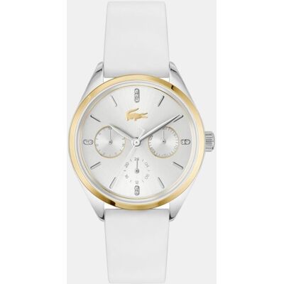 Lacoste Reloj de mujer Atena 2001496 de silicona blanco. Blanco Lacoste Reloj de mujer Atena 2001496 de silicona blanco. Blanco