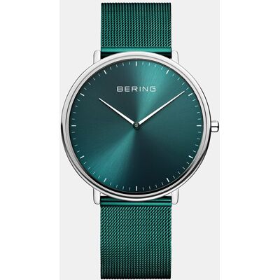 Bering Reloj de hombre Ceramic 15739-808 de malla de acero. Verde Bering Reloj de hombre Ceramic 15739-808 de malla de acero. Verde