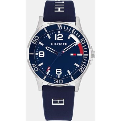 Tommy Hilfiger Reloj de niño 1720016 de silicona azul. Azul marino Tommy Hilfiger Reloj de niño 1720016 de silicona azul. Azul marino