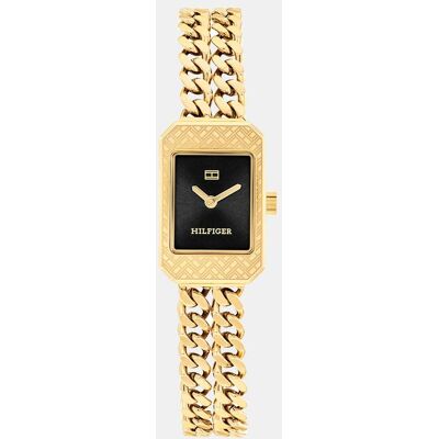 Tommy Hilfiger Reloj de mujer Sarah 1782842 de acero inoxidable y esfera azul. Negro Tommy Hilfiger Reloj de mujer Sarah 1782842 de acero inoxidable y esfera azul. Negro