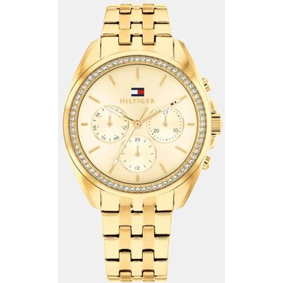 Tommy Hilfiger Reloj de mujer Mellie 1782803 de acero amarillo. Amarillo Tommy Hilfiger Reloj de mujer Mellie 1782803 de acero amarillo. Amarillo