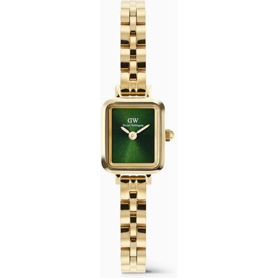 Daniel Wellington Reloj de mujer Petit Mini Quadro Arch DW00100852 de acero dorado. Verde Daniel Wellington Reloj de mujer Petit Mini Quadro Arch DW00100852 de acero dorado. Verde