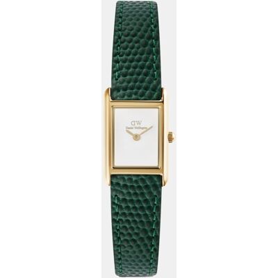 Daniel Wellington Reloj de mujer Bound Mini DW00100906 de piel verde. Blanco Daniel Wellington Reloj de mujer Bound Mini DW00100906 de piel verde. Blanco
