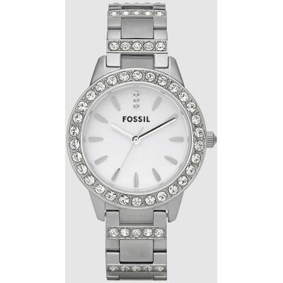 Fossil Reloj de mujer jesse de acero inoxidable. Plateado Fossil Reloj de mujer jesse de acero inoxidable. Plateado