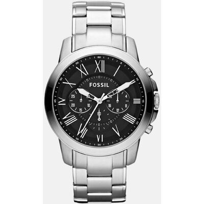 Fossil Reloj de hombre grant de acero. Plateado Fossil Reloj de hombre grant de acero. Plateado