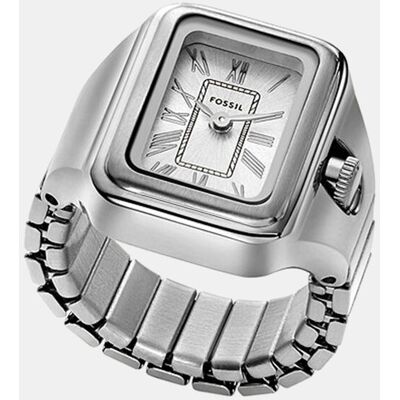 Fossil Anillo reloj de mujer raquel watch ring es5344 de acero. Plateado Fossil Anillo reloj de mujer raquel watch ring es5344 de acero. Plateado
