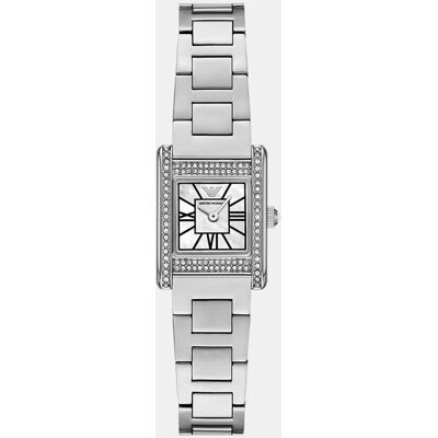 Giorgio Armani Reloj de mujer ar11662 de acero cierre de mariposa. Plateado Giorgio Armani Reloj de mujer ar11662 de acero cierre de mariposa. Plateado