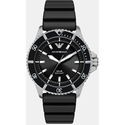 Giorgio Armani Reloj solar de hombre ar11785 cierre de hebilla. Negro Giorgio Armani Reloj solar de hombre ar11785 cierre de hebilla. Negro