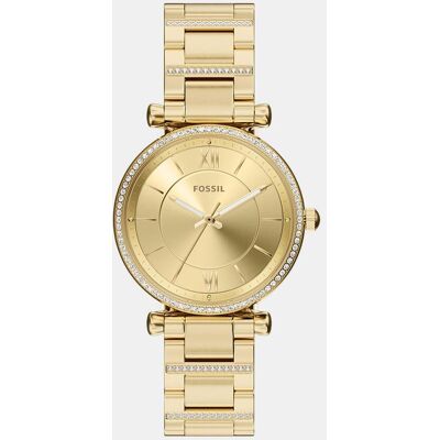 Fossil Reloj de mujer carlie de acero. Dorado Fossil Reloj de mujer carlie de acero. Dorado