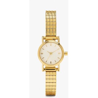 Parfois Reloj de mujer de acero inoxidable en liso. Dorado Parfois Reloj de mujer de acero inoxidable en liso. Dorado