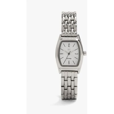 Parfois Reloj de mujer cuadrado en liso. Plateado Parfois Reloj de mujer cuadrado en liso. Plateado