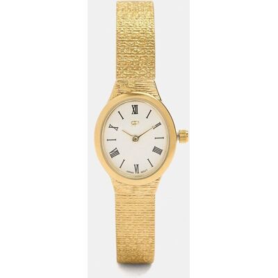 Parfois Reloj de mujer de acero inoxidable redondo. Dorado Parfois Reloj de mujer de acero inoxidable redondo. Dorado