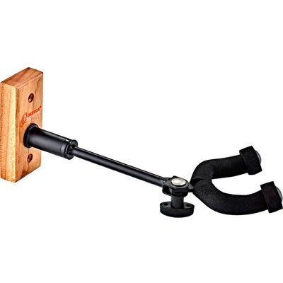 Ortega Soporte para guitarra y bajo OGHAD-1CW. Negro Ortega Soporte para guitarra y bajo OGHAD-1CW. Negro