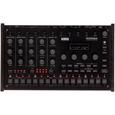 Korg Caja de ritmos Drumlogue. Negro Korg Caja de ritmos Drumlogue. Negro