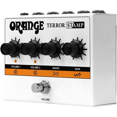 Orange Pedal Fuzz TERROR STAMP. Blanco Orange Pedal Fuzz TERROR STAMP. Blanco