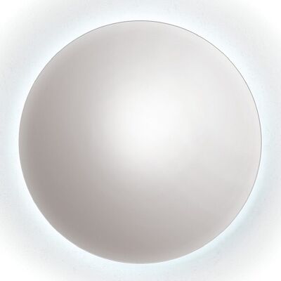 Disbainu Espejo de baño redondo con LED integrado . (100 cm) Disbainu Espejo de baño redondo con LED integrado . (100 cm)