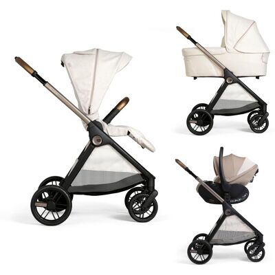 Chicco Carro de bebé Bellagio 3 piezas : silla paseo, capazo gran comfort y silla de coche First Seat Recline. Beige niño Chicco Carro de bebé Bellagio 3 piezas : silla paseo, capazo gran comfort y silla de coche First Seat Recline. Beige niño