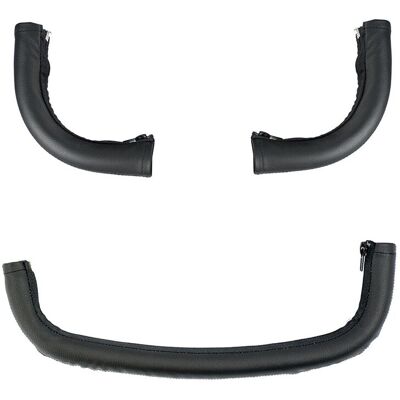 Niu Funda De Luxe polipiel Ventt para Manillar y Asa de Silla de paseo negro. Negro niño Niu Funda De Luxe polipiel Ventt para Manillar y Asa de Silla de paseo negro. Negro niño