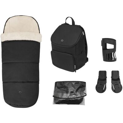 Maxi-Cosi Set de accesorios para carrito Oxford. (44 X 47 X 23 Cm) Negro niño Maxi-Cosi Set de accesorios para carrito Oxford. (44 X 47 X 23 Cm) Negro niño
