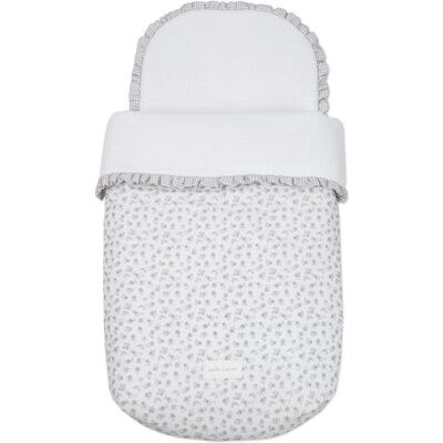 Pasito a pasito Saco Cuco Little Bloom Flor Gris TOG 2,5. (8 X 73 X 30 Cm) Gris claro niño Pasito a pasito Saco Cuco Little Bloom Flor Gris TOG 2,5. (8 X 73 X 30 Cm) Gris claro niño