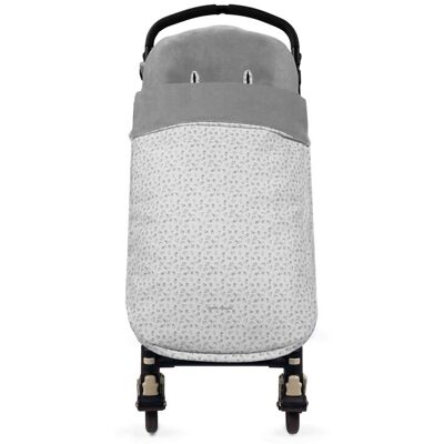 Pasito a pasito Saco Silla Invierno Little Bloom Flor Gris TOG 3,5. (3 X 90 X 47 cm) Gris claro niño Pasito a pasito Saco Silla Invierno Little Bloom Flor Gris TOG 3,5. (3 X 90 X 47 cm) Gris claro niño