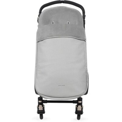 Pasito a pasito Saco Silla Invierno Little Bloom Vichy Gris TOG 3,5. (3 X 90 X 47 cm) Gris claro niño Pasito a pasito Saco Silla Invierno Little Bloom Vichy Gris TOG 3,5. (3 X 90 X 47 cm) Gris claro niño