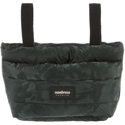 Cambrass Bolso para silla de paseo Cripsi. Verde metal niño Cambrass Bolso para silla de paseo Cripsi. Verde metal niño