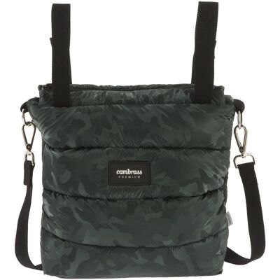 Cambrass Bolso talega para silla de paseo Cripsi. Verde metal niño Cambrass Bolso talega para silla de paseo Cripsi. Verde metal niño