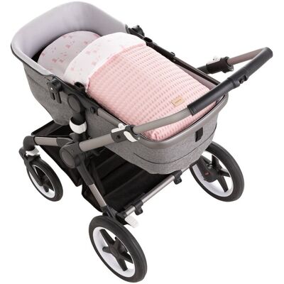 Cambrass Saco para capazo + colchoneta Norababybags by Zico. Rosa claro niño Cambrass Saco para capazo + colchoneta Norababybags by Zico. Rosa claro niño