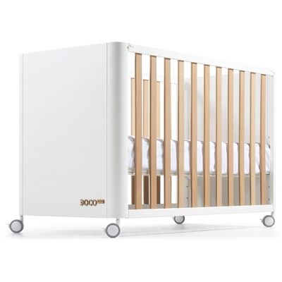 Cotinfant Cuna de colecho (60 x 120 cm.) Doco Sleeping Style blanco-natural. Blanco / Natural niño Cotinfant Cuna de colecho (60 x 120 cm.) Doco Sleeping Style blanco-natural. Blanco / Natural niño