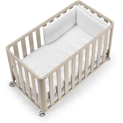 Cotinfant Pack cuna de colecho (60 x 120 cm.) Doco Sleeping + colchón Air-foam + textil Sena. (81 X 123 X 64 Cm) Beige niño Cotinfant Pack cuna de colecho (60 x 120 cm.) Doco Sleeping + colchón Air-foam + textil Sena. (81 X 123 X 64 Cm) Beige niño