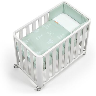 Cotinfant Minicuna-Cuna de colecho (50 x 90 cm.) Doco Sleeping blanco. Verde niño Cotinfant Minicuna-Cuna de colecho (50 x 90 cm.) Doco Sleeping blanco. Verde niño