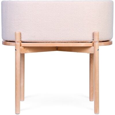 Cuna y mesa para niños Childhome 2 en 1 - Ecru Cuna y mesa para niños Childhome 2 en 1 - Ecru
