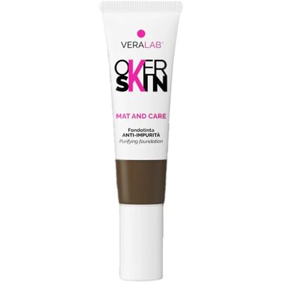 VERALAB Base de Maquillaje Mat And Care Overskin. 15 LICORICE VERALAB Base de Maquillaje Mat And Care Overskin. 15 LICORICE