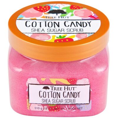 TREE HUT Exfoliante de Azúcar Cotton Candy 510 g . TREE HUT Exfoliante de Azúcar Cotton Candy 510 g .