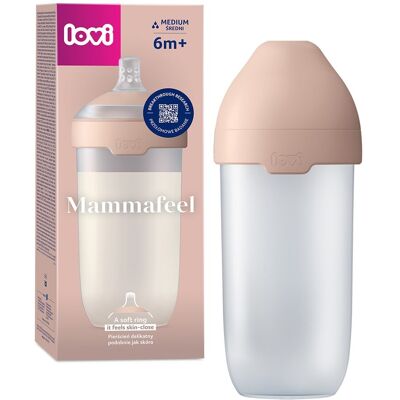 LOVI Biberón lactancia mixta Mammafeel 330ml. (12 X 7.8 X 7.8 Cm) Natural niño LOVI Biberón lactancia mixta Mammafeel 330ml. (12 X 7.8 X 7.8 Cm) Natural niño