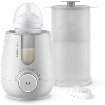 Philips Calientabiberon y esterilizador 2 en 1. Blanco niño Philips Calientabiberon y esterilizador 2 en 1. Blanco niño