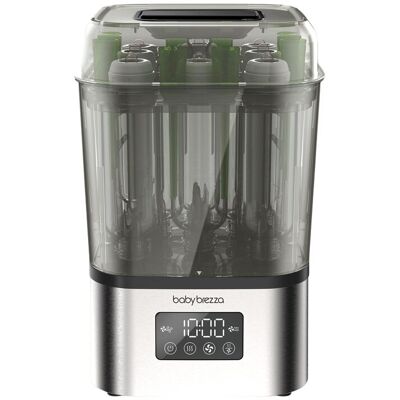BABY BREZZA Esterilizador y secador de biberones Superquick. (26 X 24 X 40 Cm) Acero mate BABY BREZZA Esterilizador y secador de biberones Superquick. (26 X 24 X 40 Cm) Acero mate