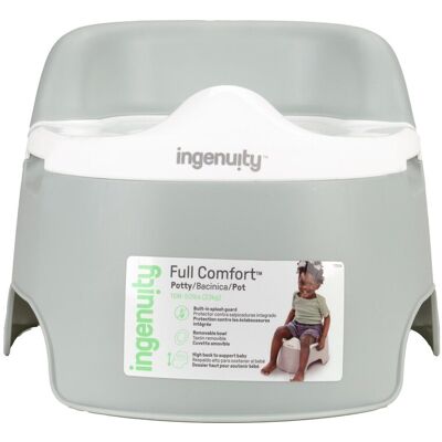 Ingenuity Orinal ™ Ready Set Go™ 2.0. (21.4 X 28.6 X 35.9 Cm) Gris claro niño Ingenuity Orinal ™ Ready Set Go™ 2.0. (21.4 X 28.6 X 35.9 Cm) Gris claro niño