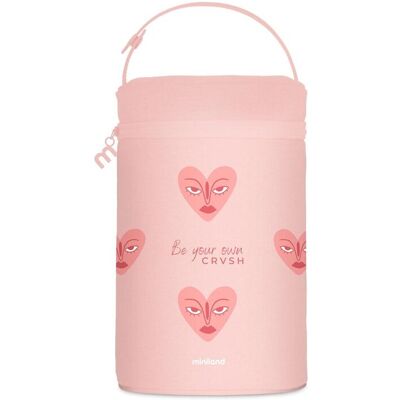 Miniland Funda termo líquidos thermibag Doble colec. CRVSH. (35.7 X 17 X 9 Cm) Rosa Flamingo niño Miniland Funda termo líquidos thermibag Doble colec. CRVSH. (35.7 X 17 X 9 Cm) Rosa Flamingo niño