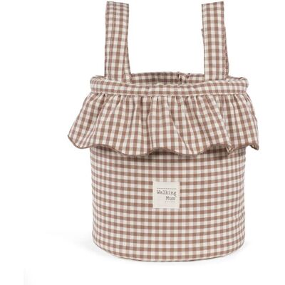 Walking Mum Bolso Bucket Praliné Vichy Moka. (28 X 25 X 20 Cm) Teja niño Walking Mum Bolso Bucket Praliné Vichy Moka. (28 X 25 X 20 Cm) Teja niño
