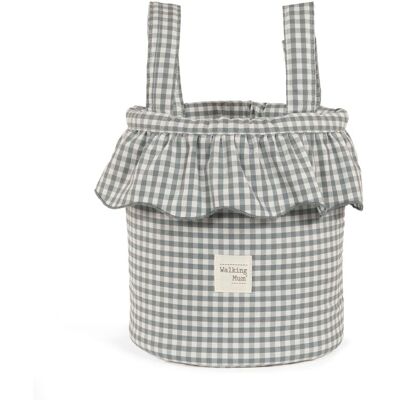 Walking Mum Bolso Bucket Praliné Vichy Matcha. (28 X 25 X 20 Cm) Verde niño Walking Mum Bolso Bucket Praliné Vichy Matcha. (28 X 25 X 20 Cm) Verde niño