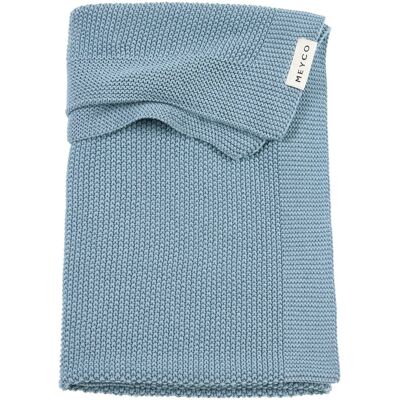 Meyco Manta minicuna algodón . Azul Cielo niño Meyco Manta minicuna algodón . Azul Cielo niño