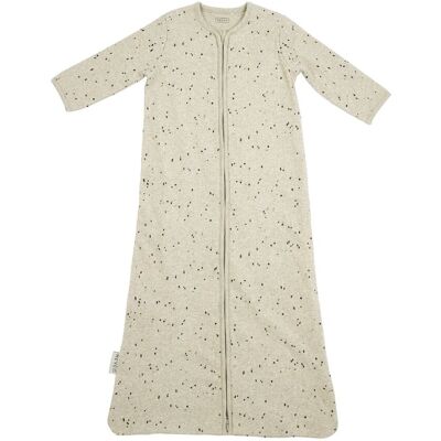 Meyco Saco de Dormir para Bebé con Rayas Mini Puntos - Sand Melange Meyco Saco de Dormir para Bebé con Rayas Mini Puntos - Sand Melange
