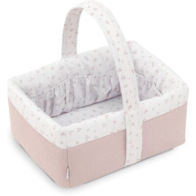Cambrass Cesta Infantil Cambras princess. Rosa claro niño Cambrass Cesta Infantil Cambras princess. Rosa claro niño